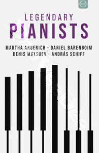 Legendary Pianists | A Romantic Take - Martha Argerich & Guy Braunstein / Daniel Barenboim plays Beethoven Piano Sonatas 7-13 / Daniel Barenboim plays Beethoven Piano Sonatas 29-32 / Daniel Barenboim plays & explains Debussy - Les Prludes  DVD